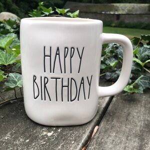 Rae Dunn HAPPY BIRTHDAY mug